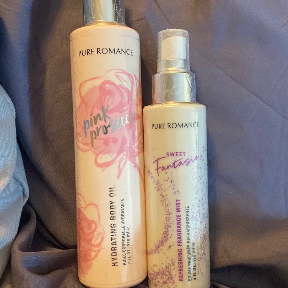 Fragrance body mist and oil